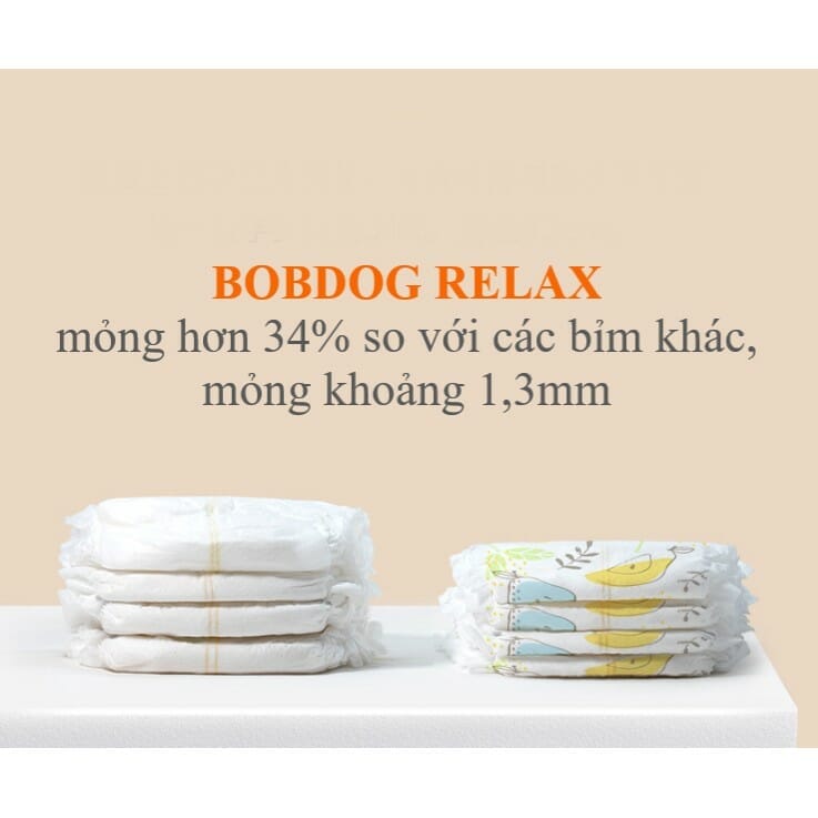 Thùng Bỉm Bobdog Relax dán/quần S104/M96/L88-M80/L76/XL72/XXL68 miếng | Shopee Việt Nam