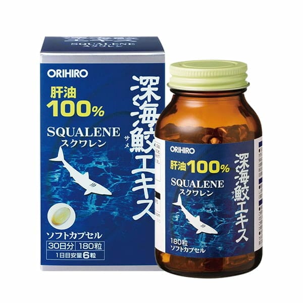 Sụn Vi Cá Squalene Orihiro 180 Viên Của Nhật
