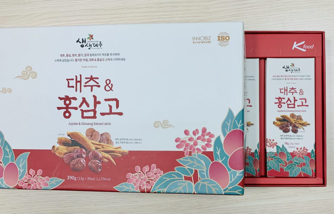 Hồng sâm Táo đỏ Hàn Quốc Khỏe đẹp