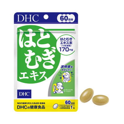 Viên uống trắng sáng da DHC Adlay Extract Nhật Bản 