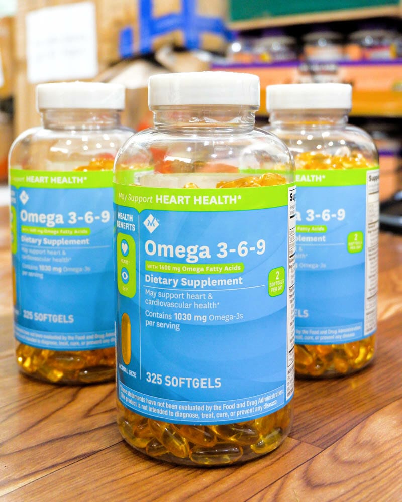 Viên uống bổ sung omega 3-6-9 tốt cho tim, mắt và trí não - [ hàng mỹ chính hãng ] | Tim và huyết áp